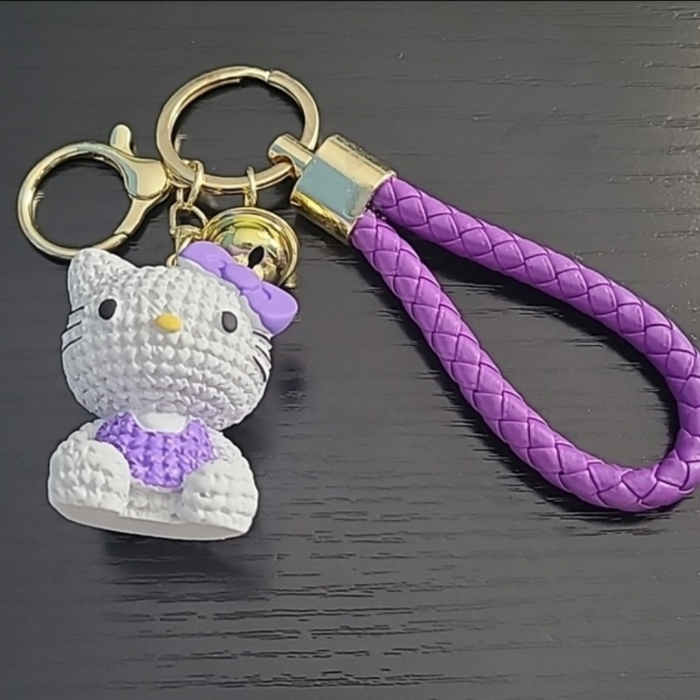 Hello Kitty Wristlet Keychain - Picture 2 of 4